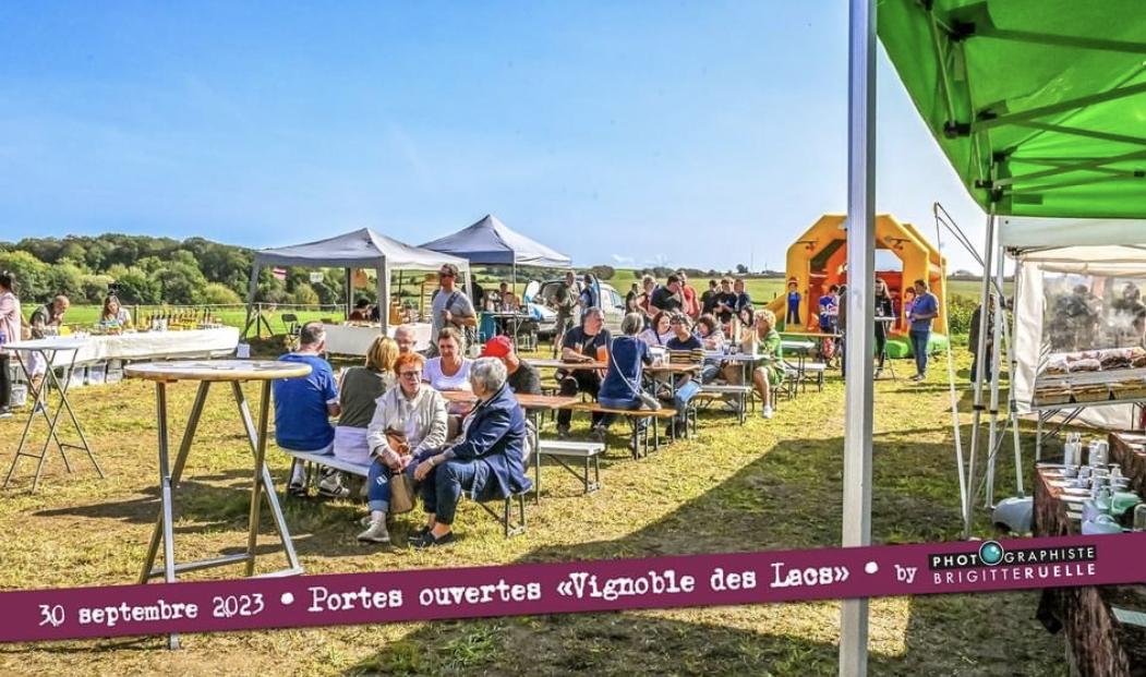 Photo de l'évènement portes ouvertes du Vignoble des Lacs, le 30 septembre 2023