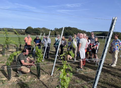 Photo de l'évènement portes ouvertes du Vignoble des Lacs, le 30 septembre 2023